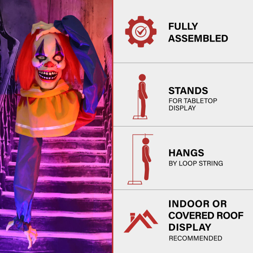 Haunted Hill Farm HHCLOWN-29FLSA - 5